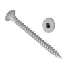 Fine Thread Drywall Screws Square Drive Bugle Head Steel Black Phoshate